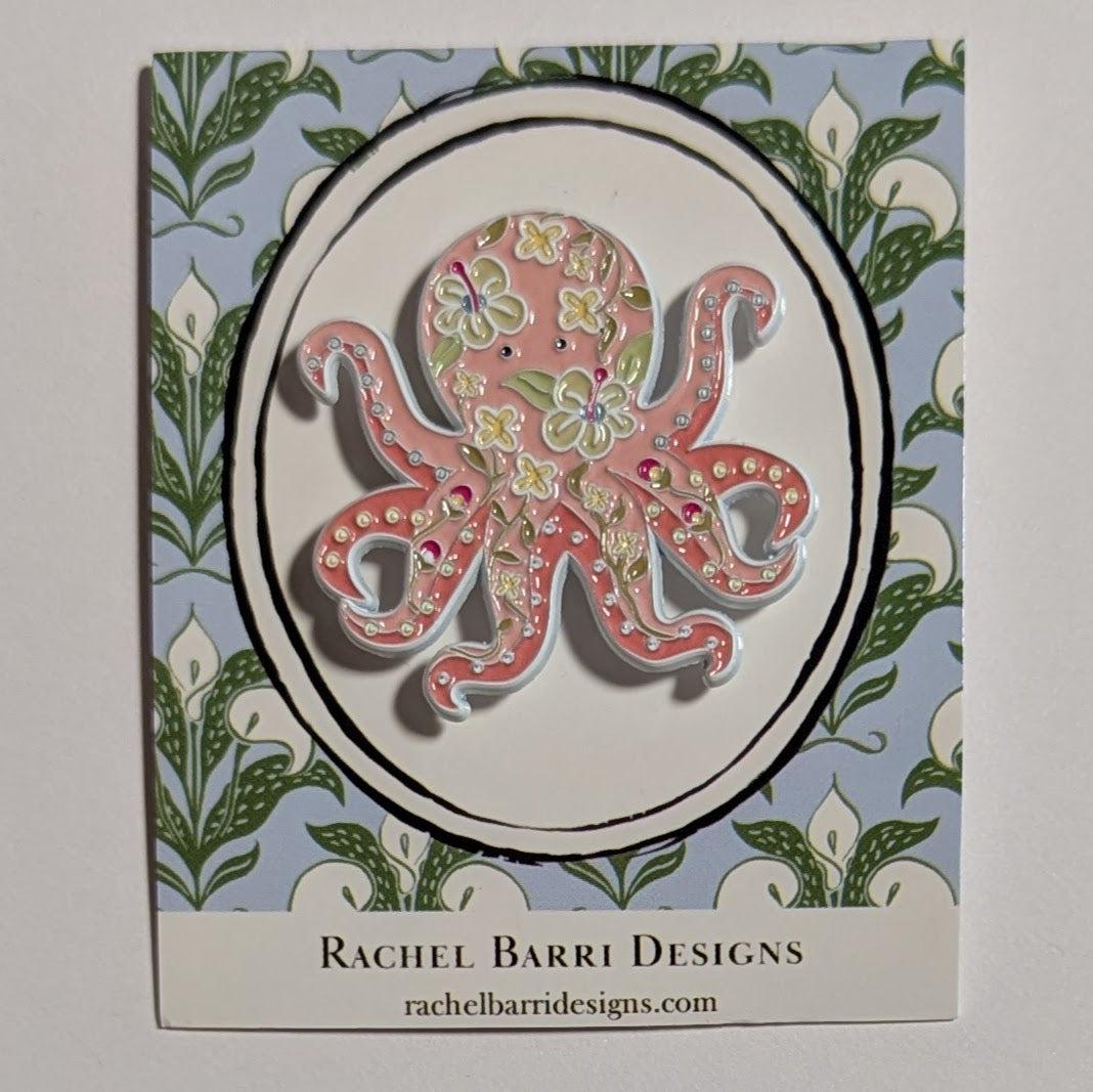 Opal the Octopus Needle Minder Magnet