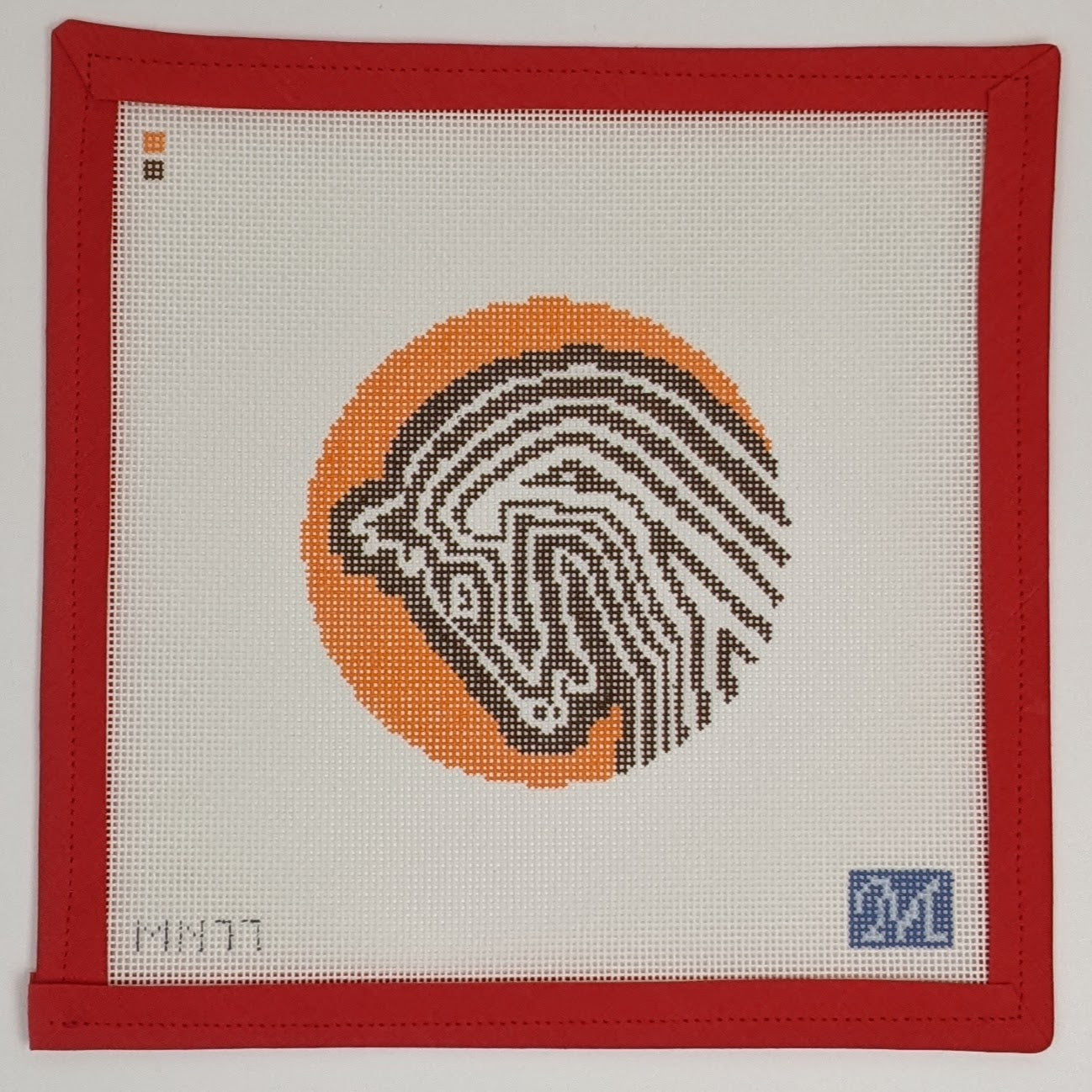 Faubourg Horse Round Orange