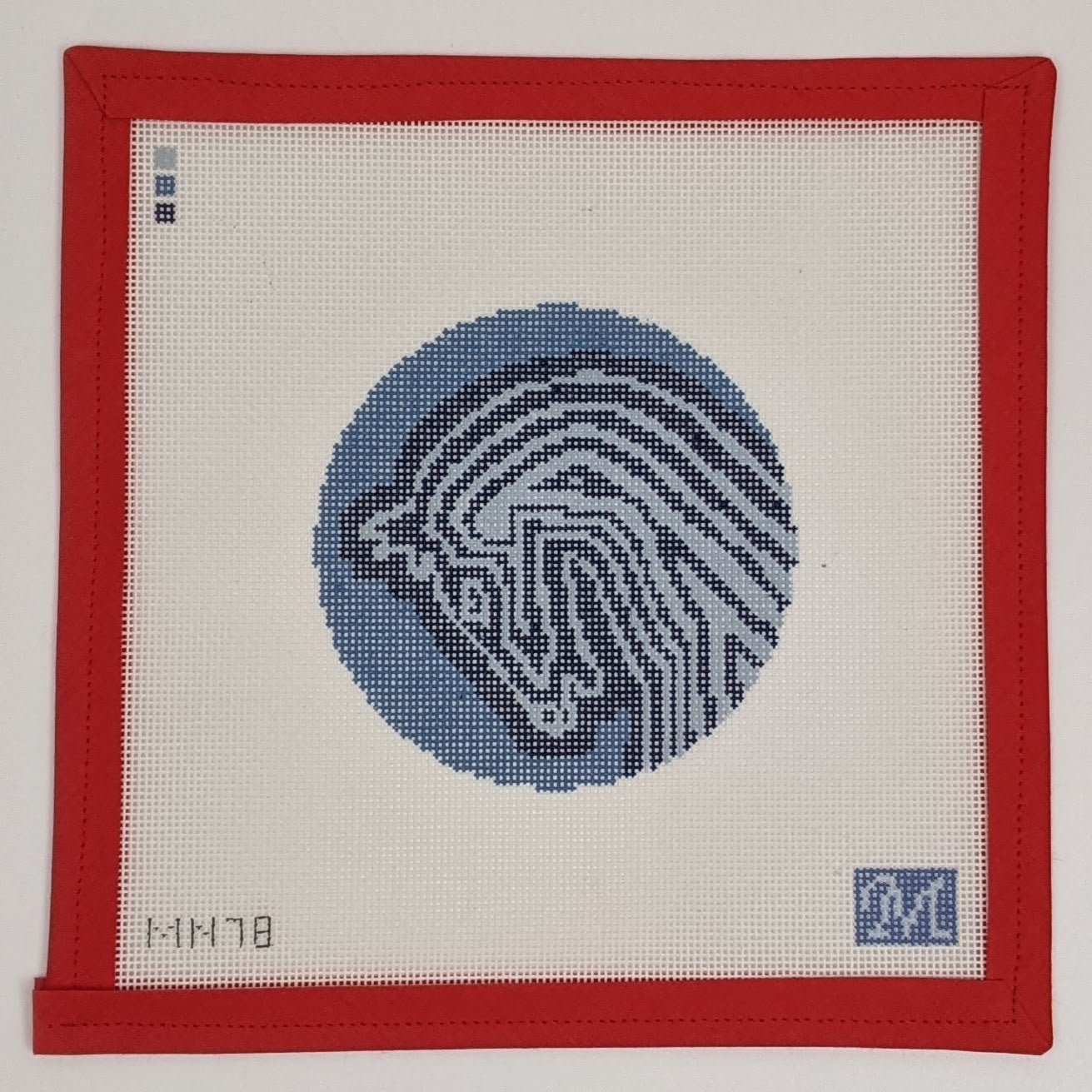 Faubourg Horse Round Blue