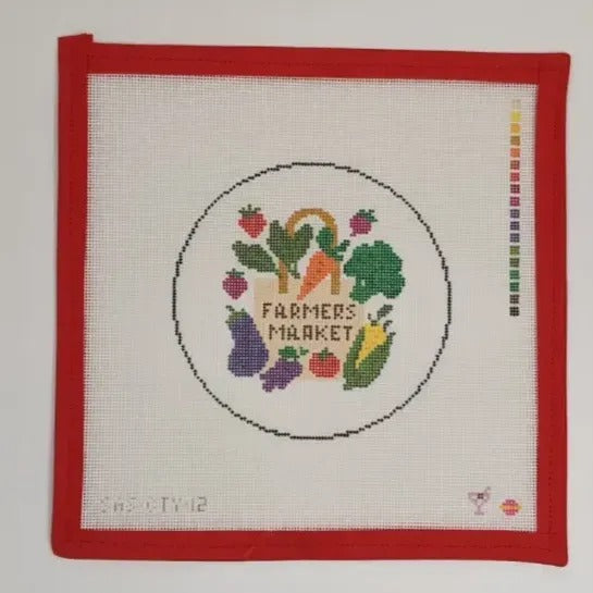 Farmer's Market round