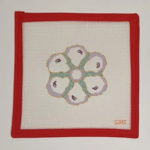 Seafoam Oyster Plate