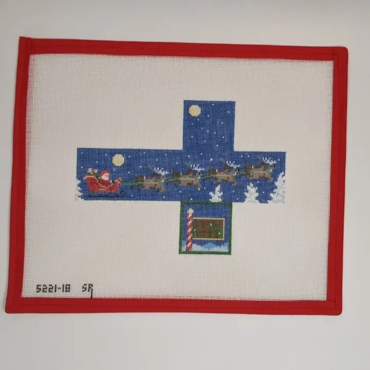 3D Sleigh Flight Cube