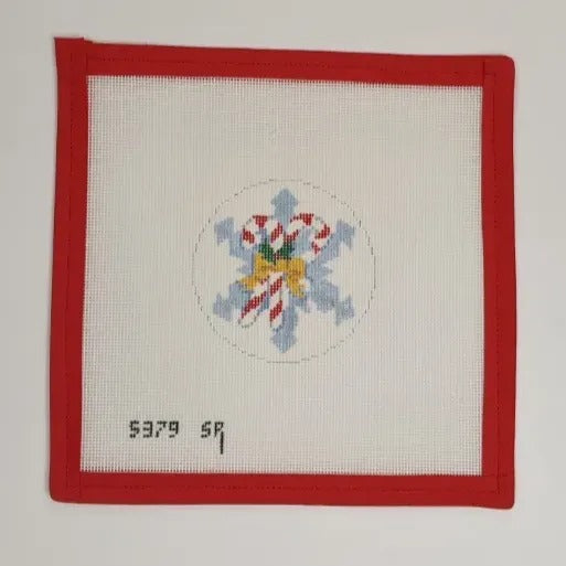 Snowflake Candy Canes