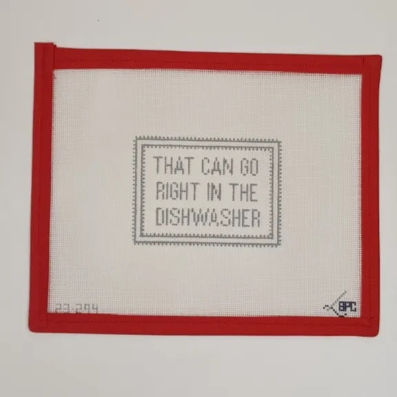 Right in the Dishwasher