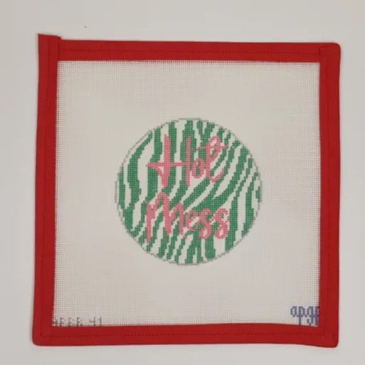 Hot Mess on Green Zebra