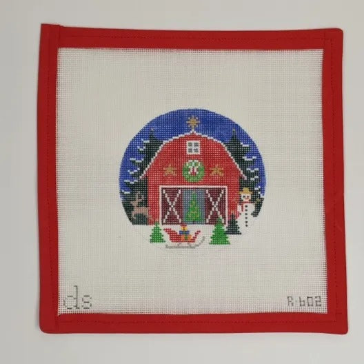 Festive Christmas Barn