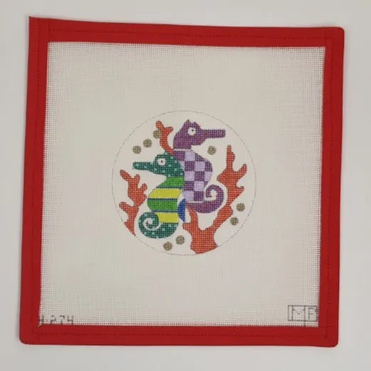 Frolicking Seahorses