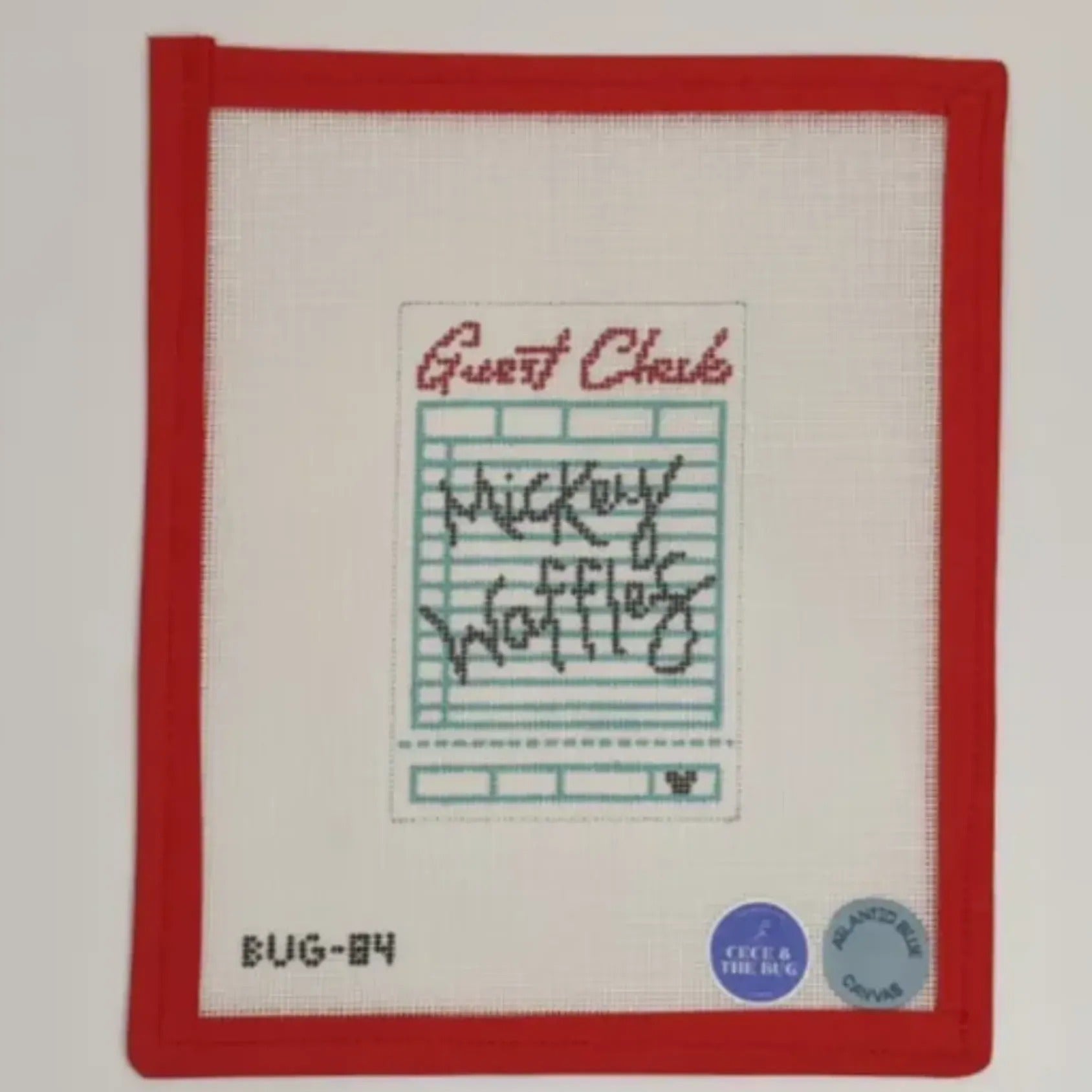 Mickey Waffles Guest Check