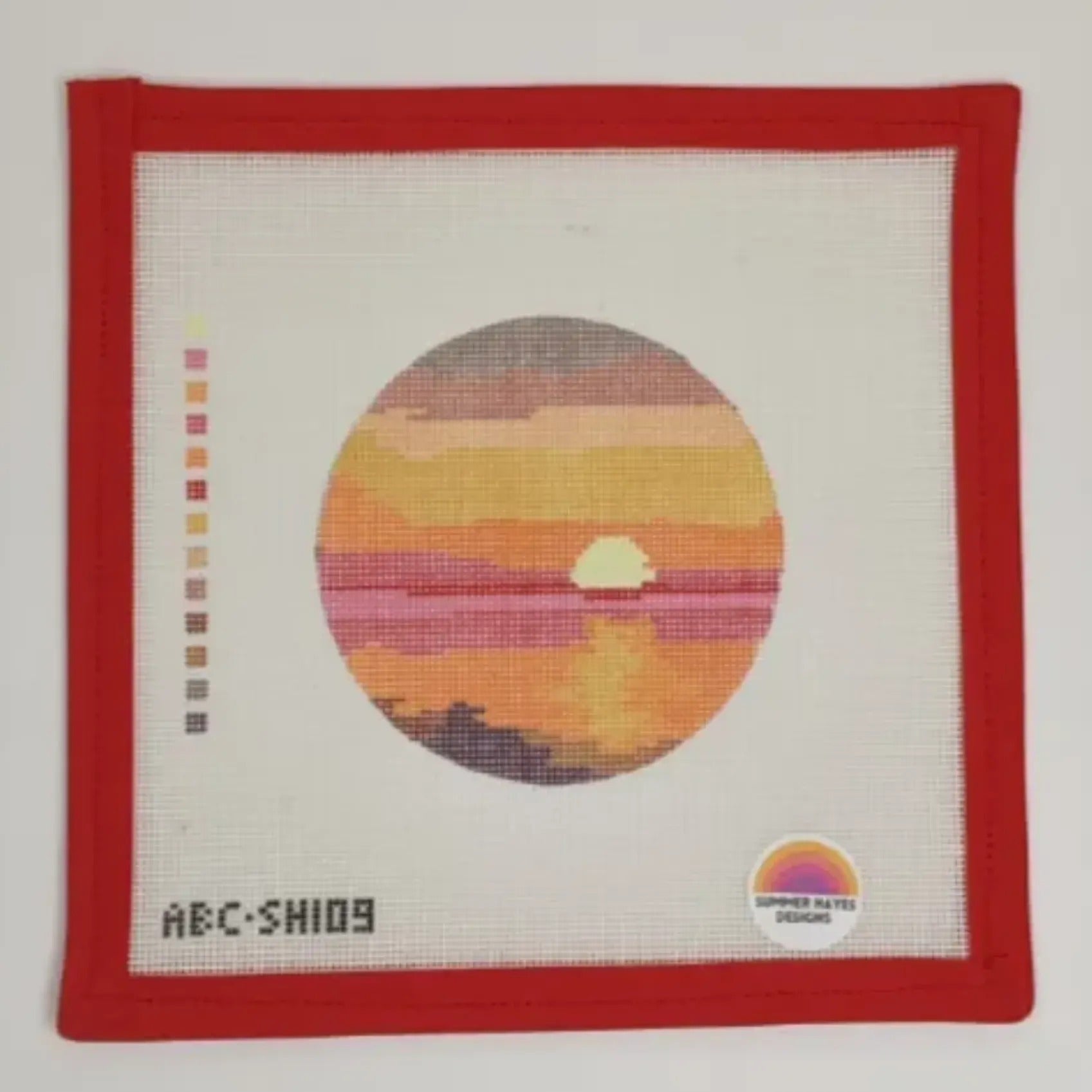 Caribbean Sunset Round