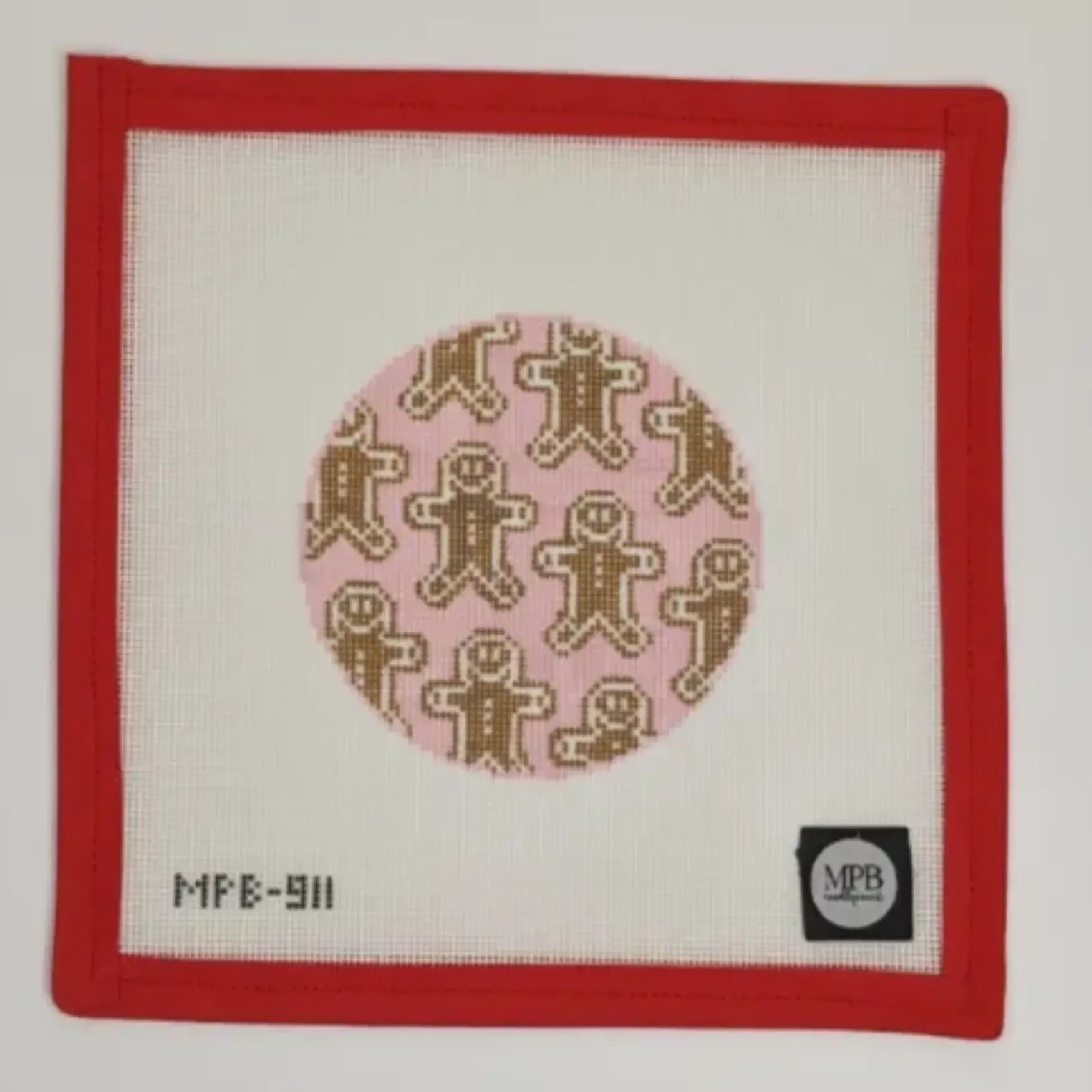 Gingerbread Friends on Pink