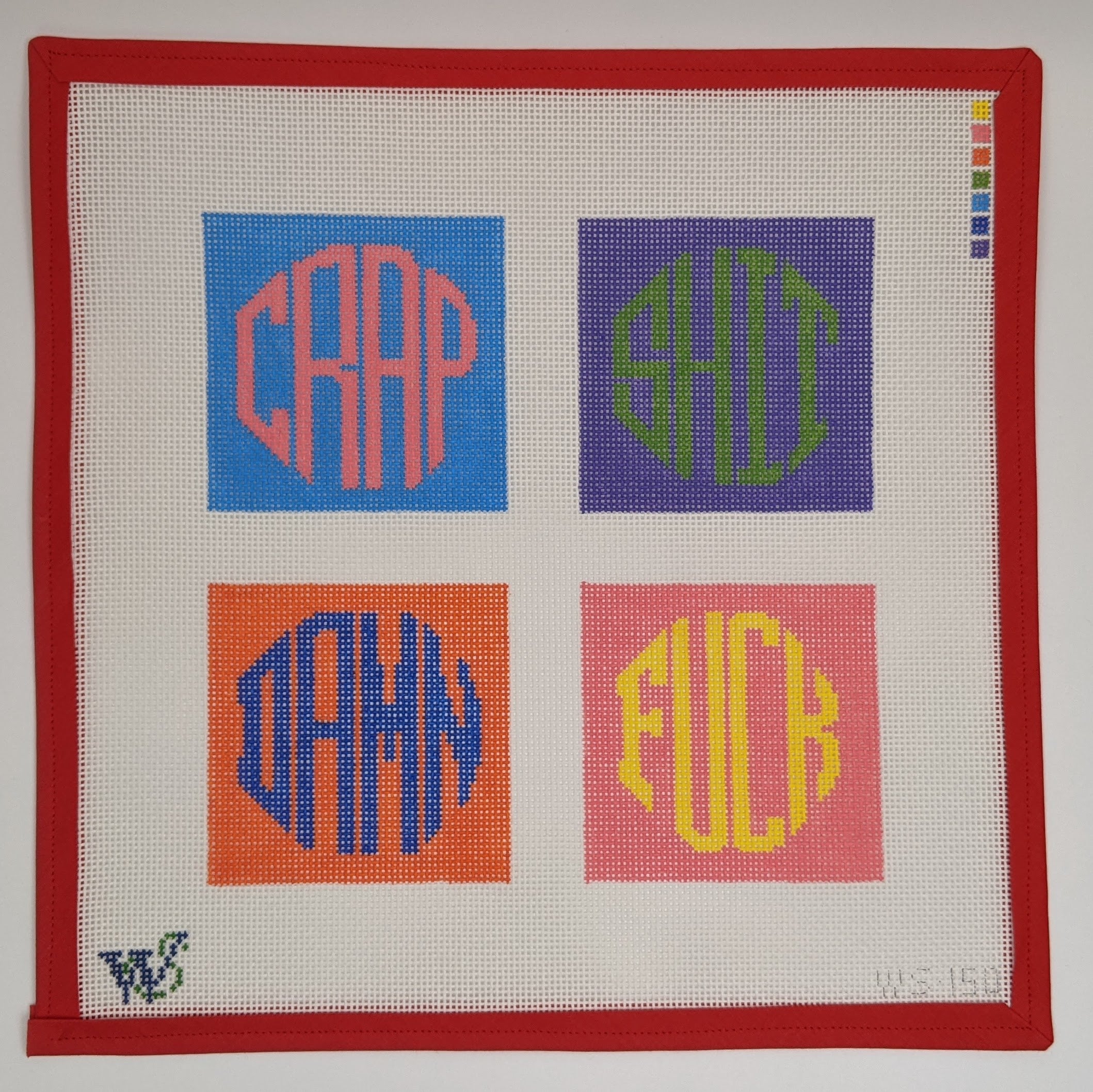 Color Block Dirty Coasters