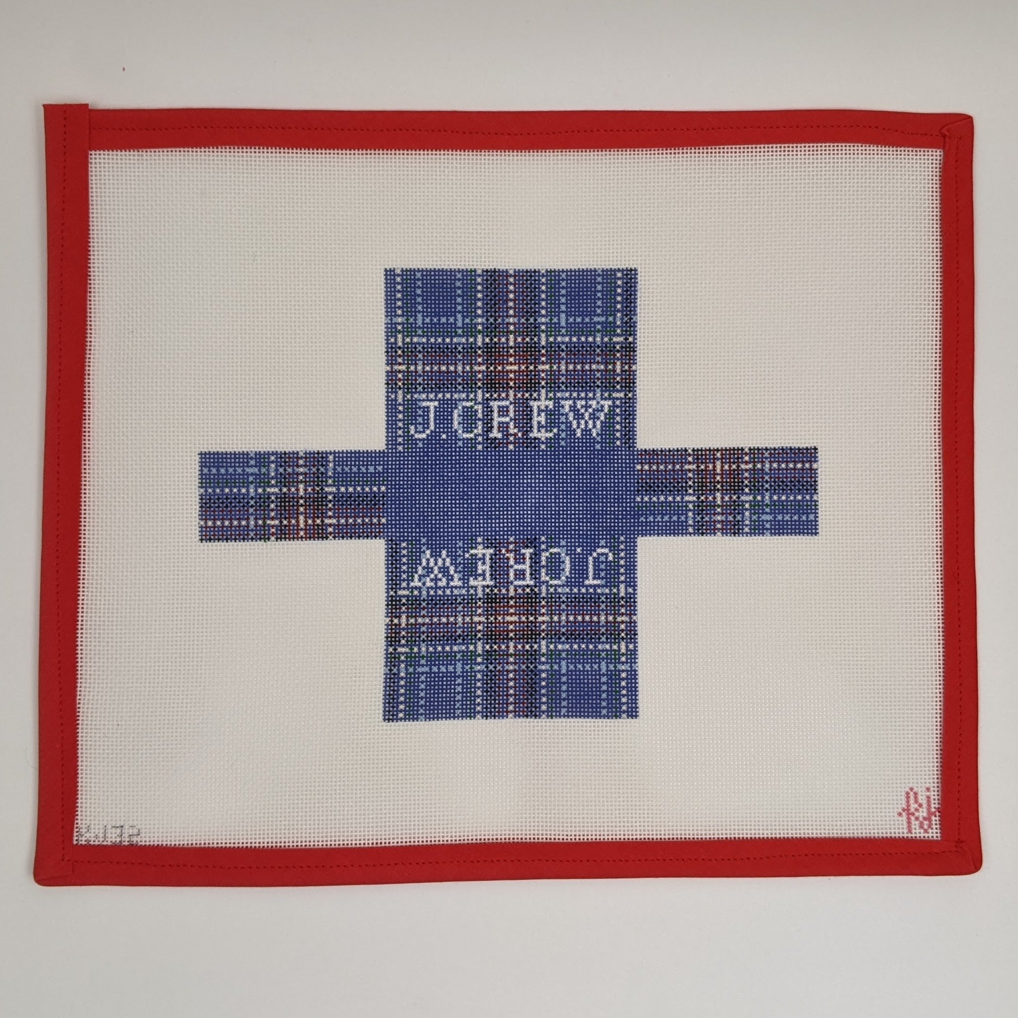 J. Crew Plaid 3D Bag