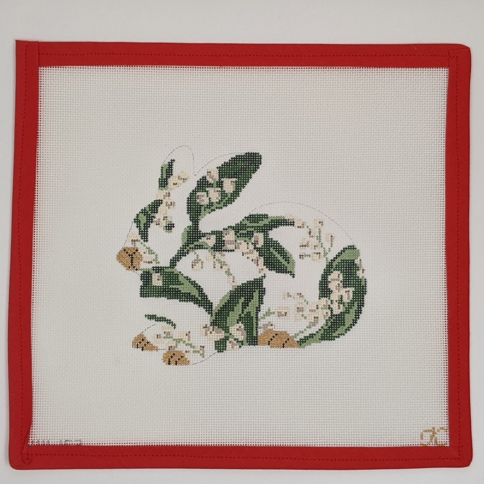 Lily of the Valley Sitting Bunny