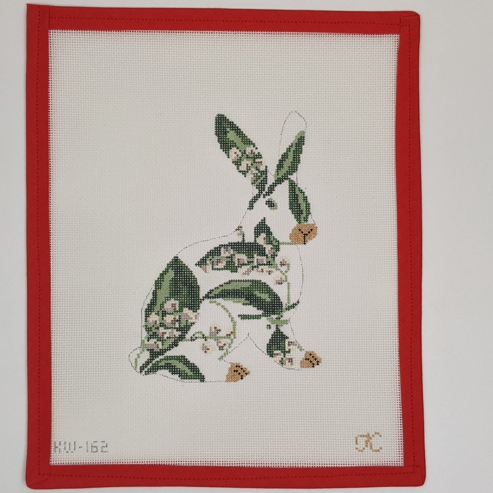 Lily of the Valley Standing Bunny