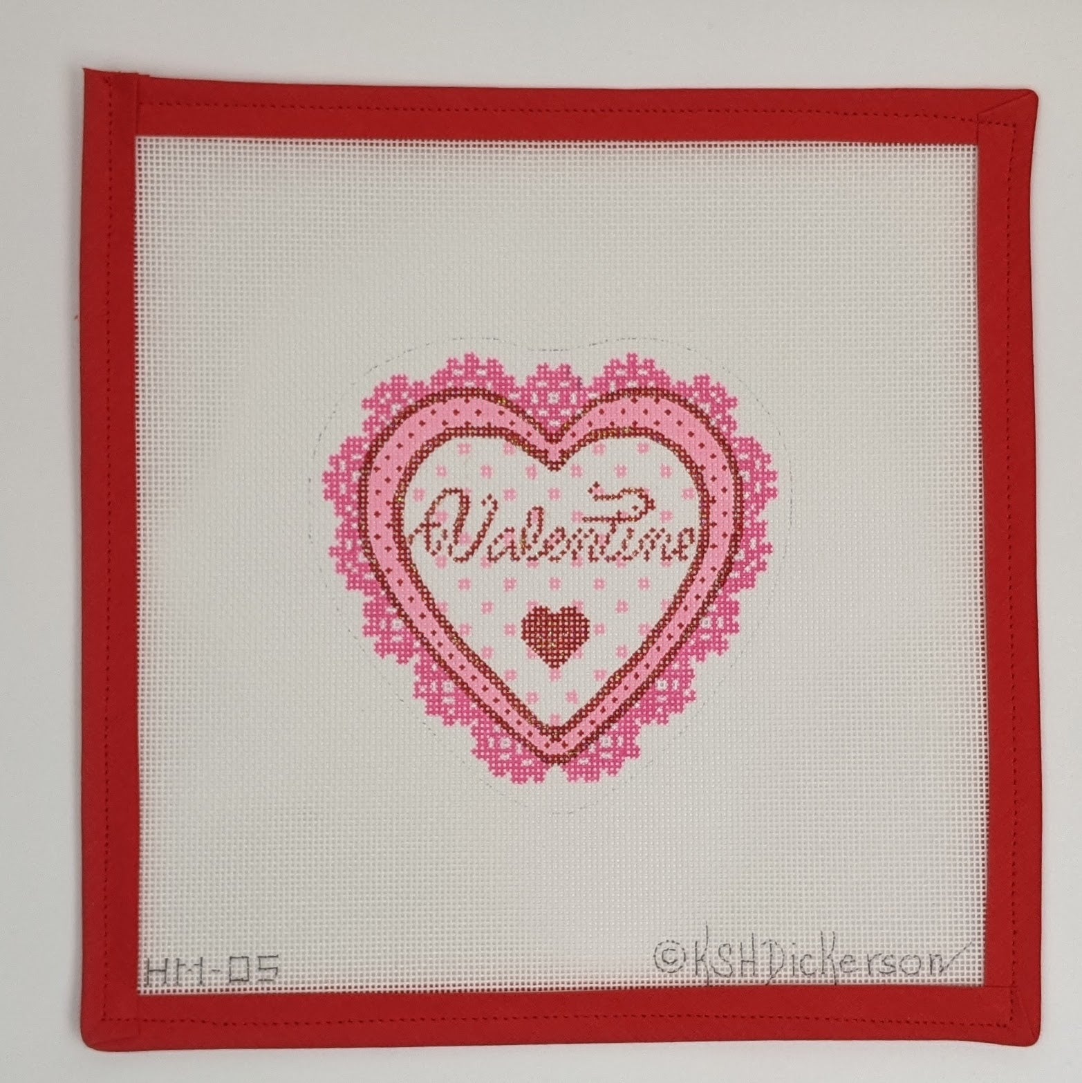 Valentine's Doily Heart