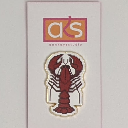 Red Lobster Needle Minder Magnet