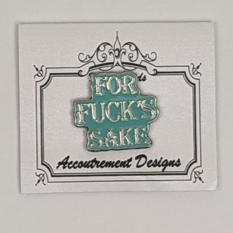 For F’s Sake Turquoise Needle Minder Magnet