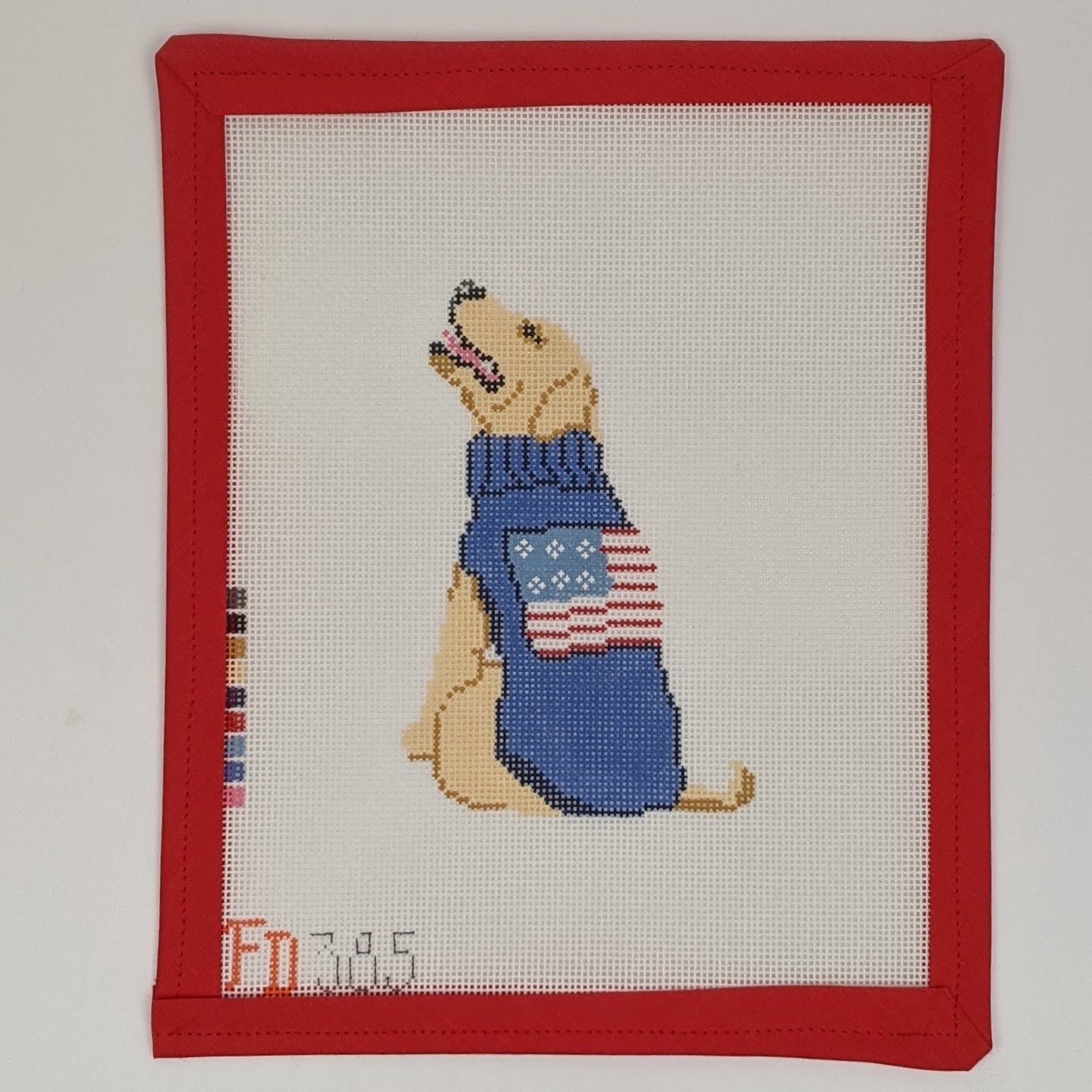 Yellow Lab w. Sweater