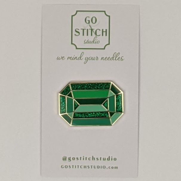 "The Dresden" Green Diamond Needle Minder Magnet