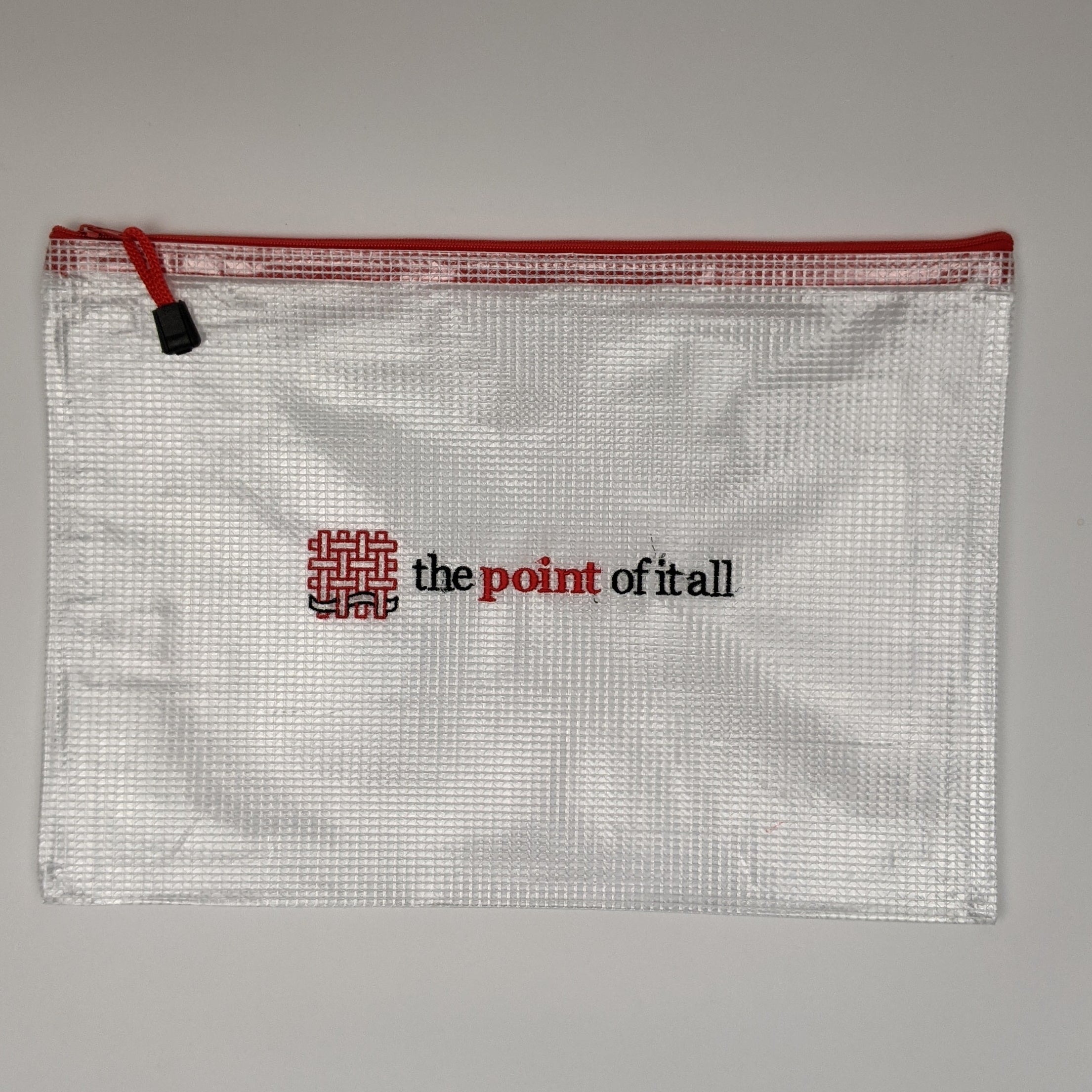 The Point of It All Embroidered Project Bag