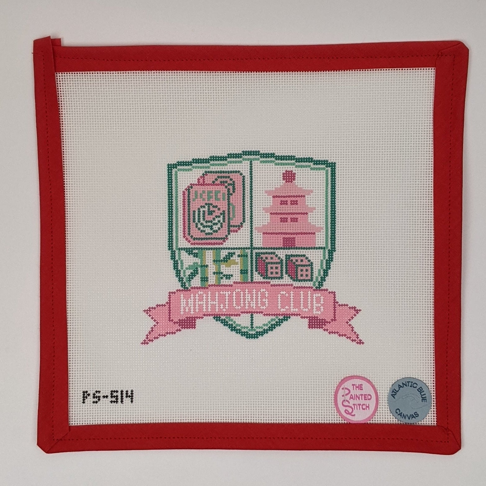 Mahjong Crest (Pink)