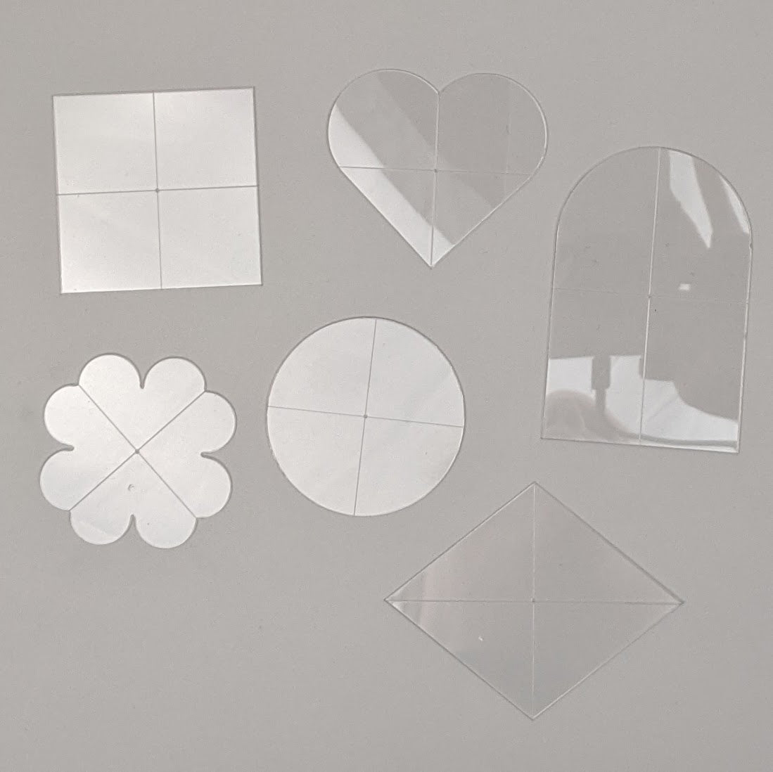 Bag Charm Templates (includes 6 templates)