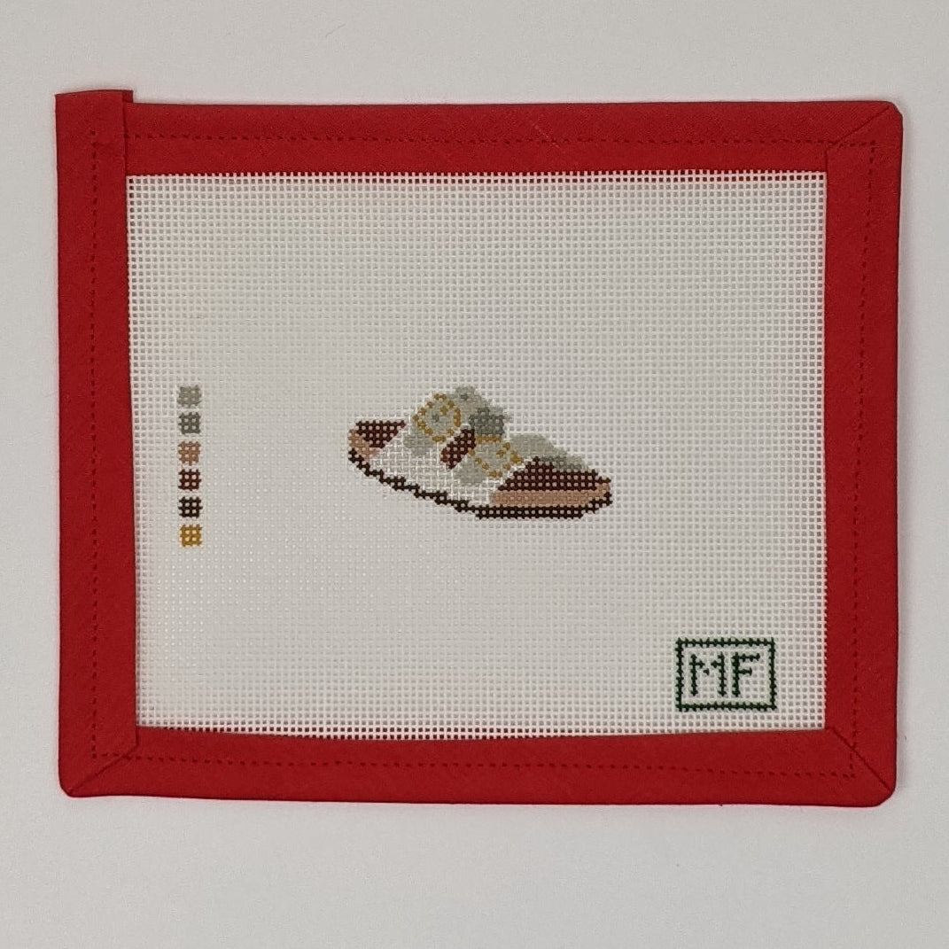 Leather Sandal Bag Charm