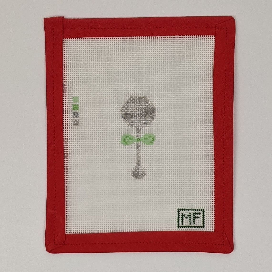 Silver Baby Rattle Bag Charm