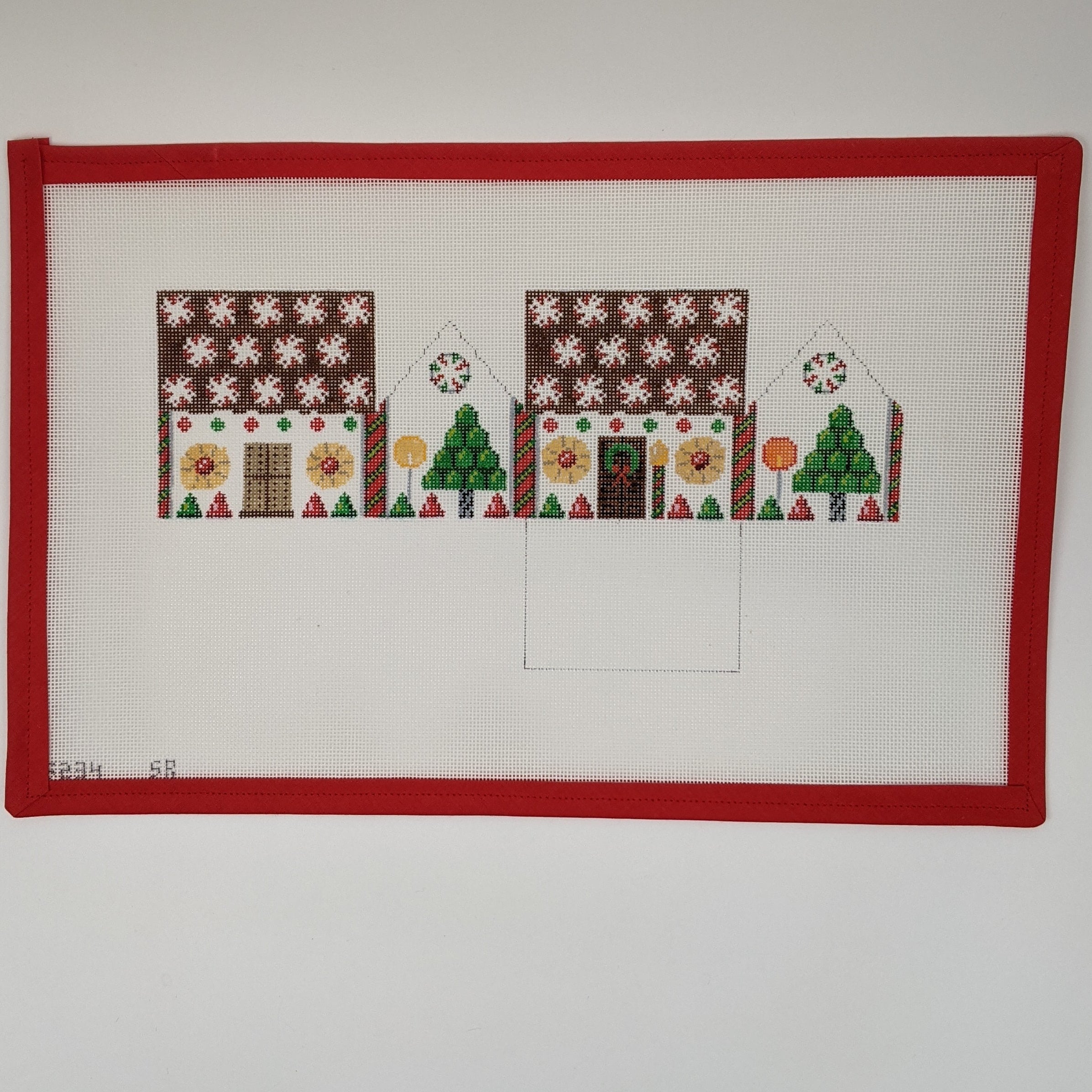 Peppermint Rounds, 3D Gingerbread House