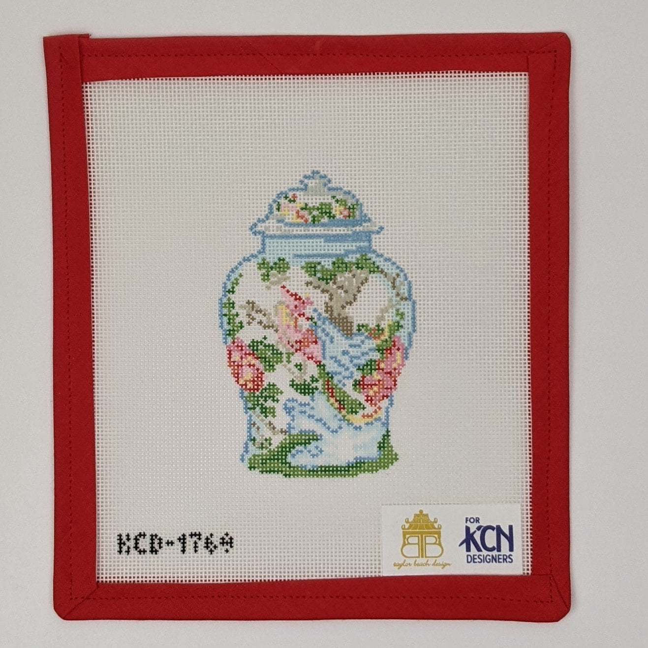 Lidded Jar with Bird