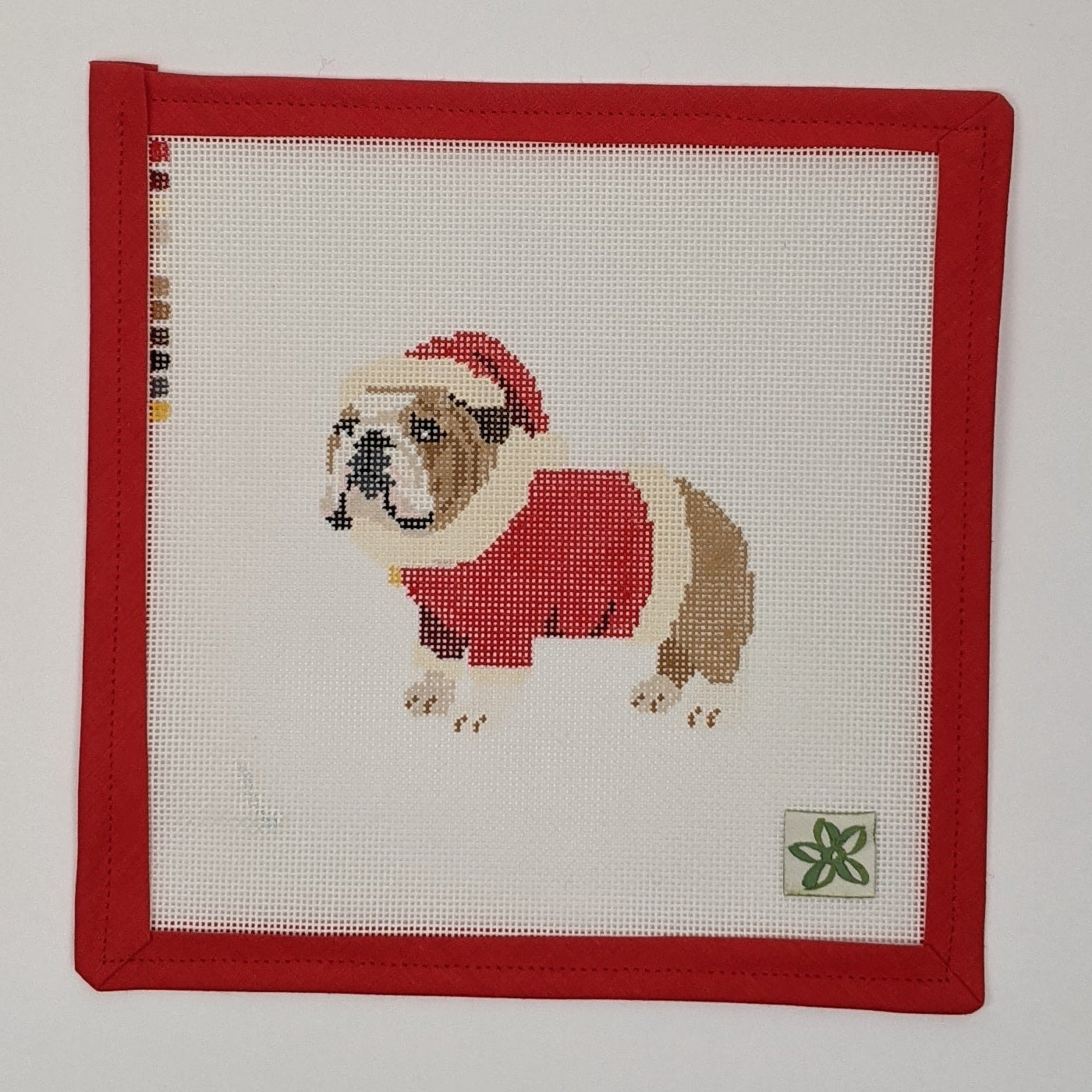 Santa Bulldog