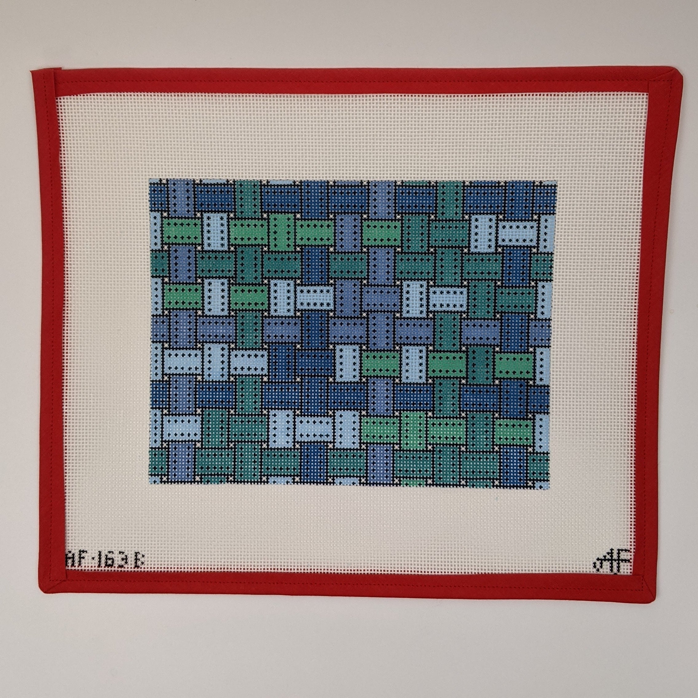 Ribbon Clutch - Blue Haze