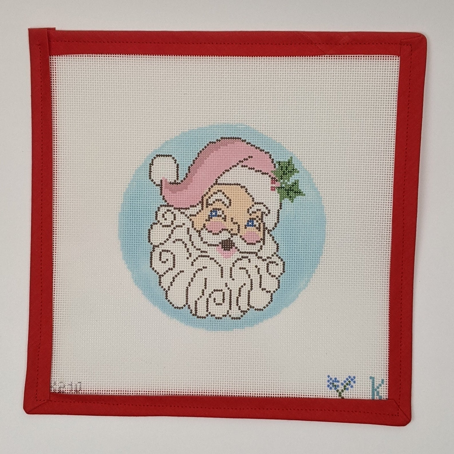 Santa in Pink Hat