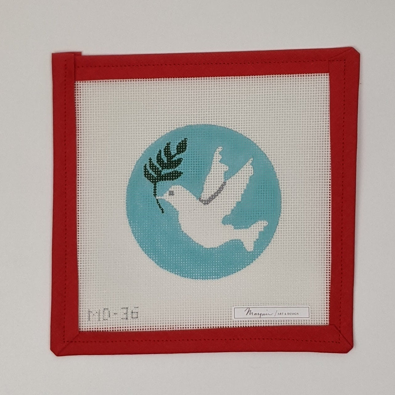 Dove on Turquoise