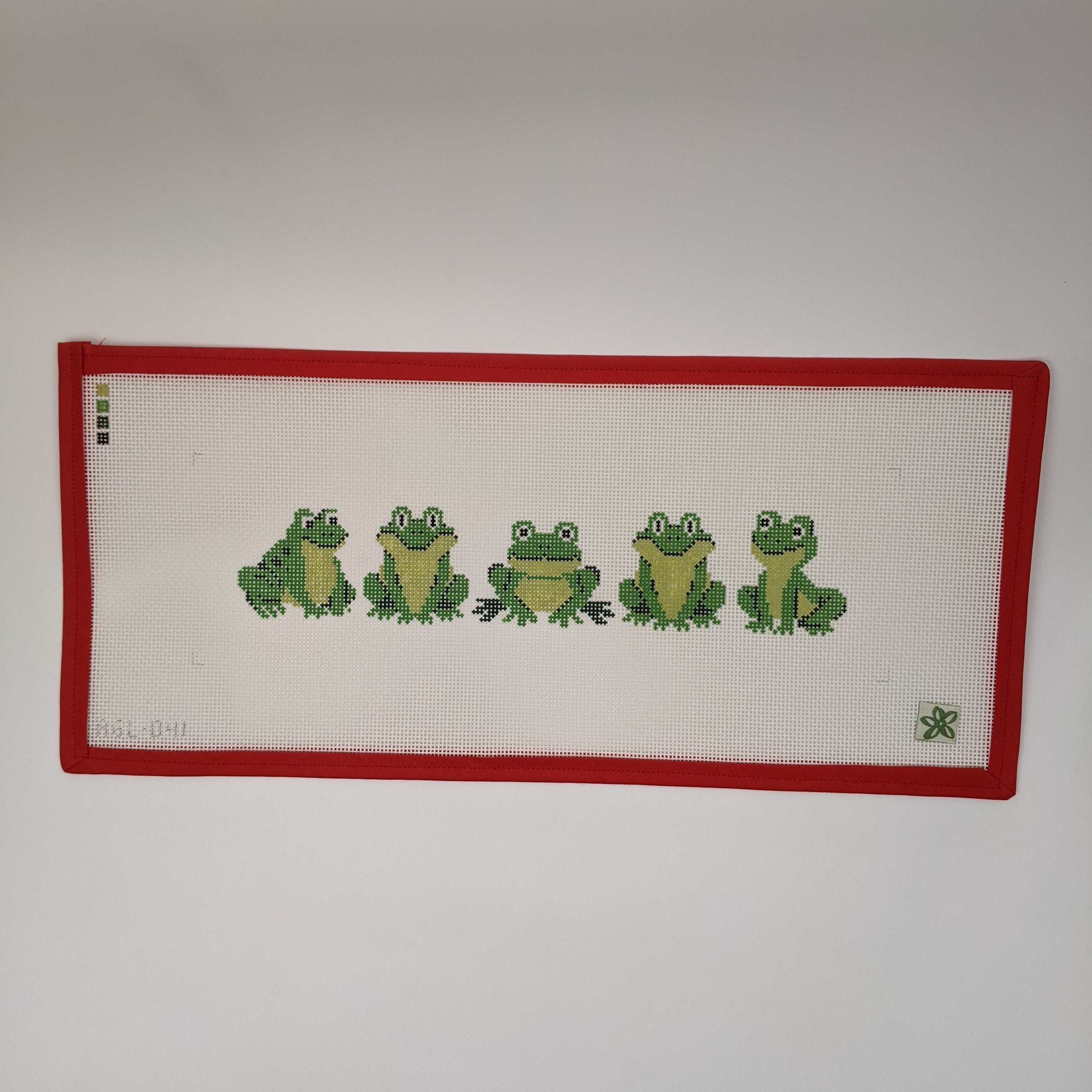Frogs in a Line