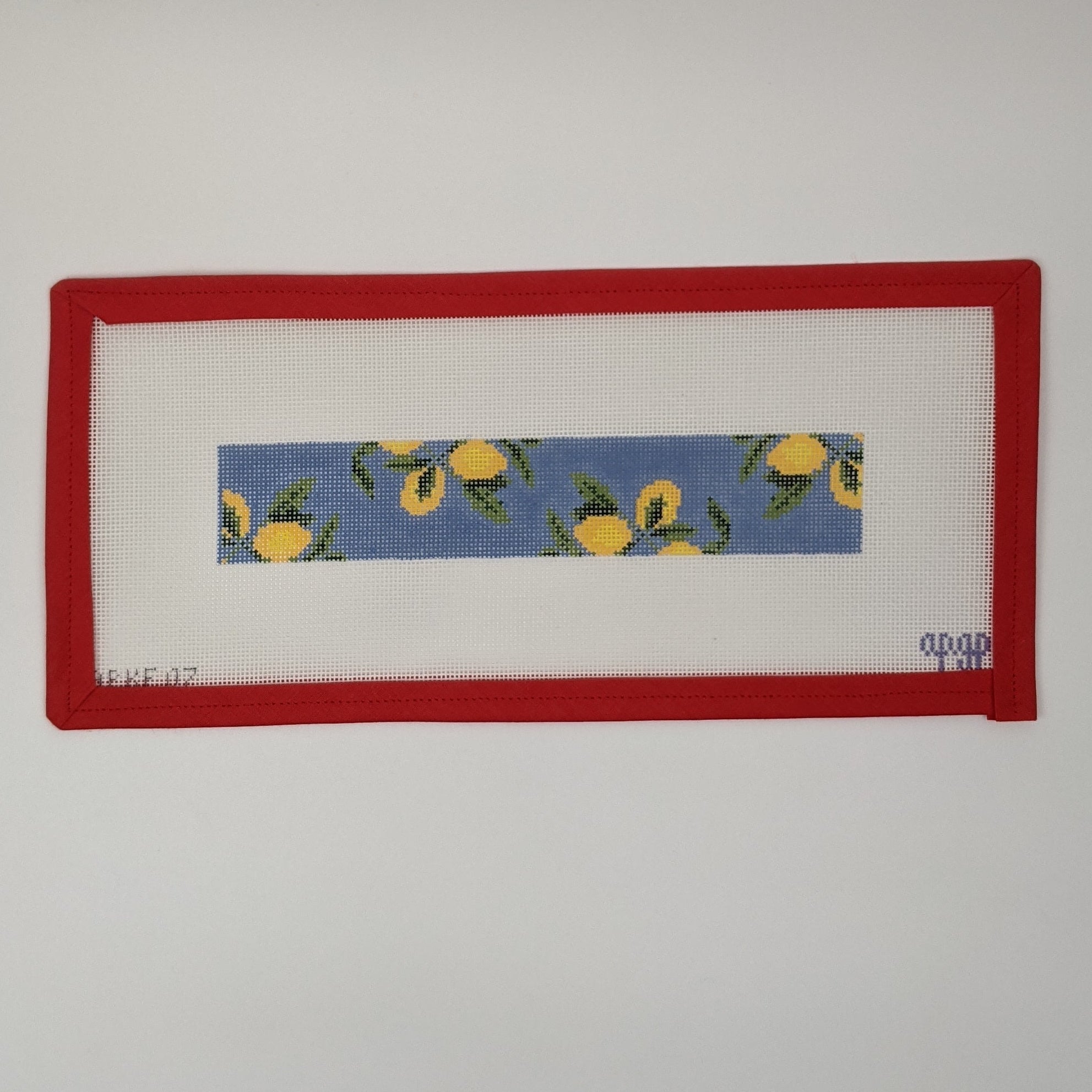 Lemons on Blue Key Fob