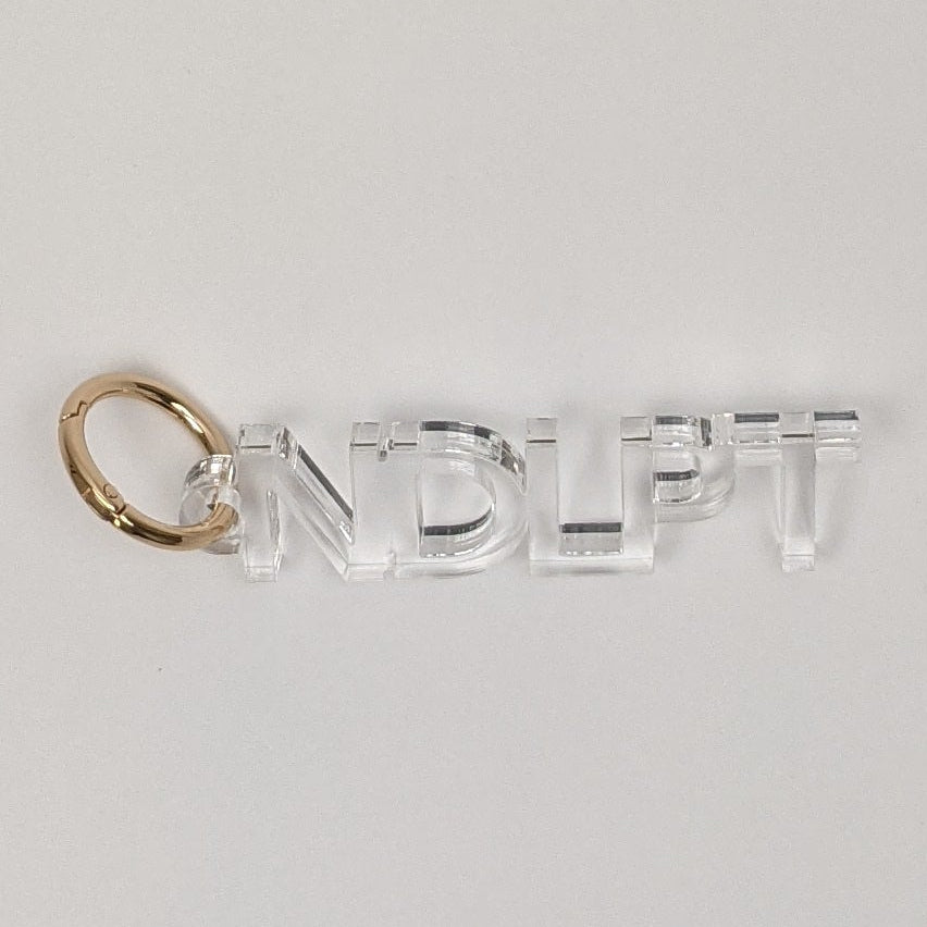 NDLPT Acrylic Scissor Fob