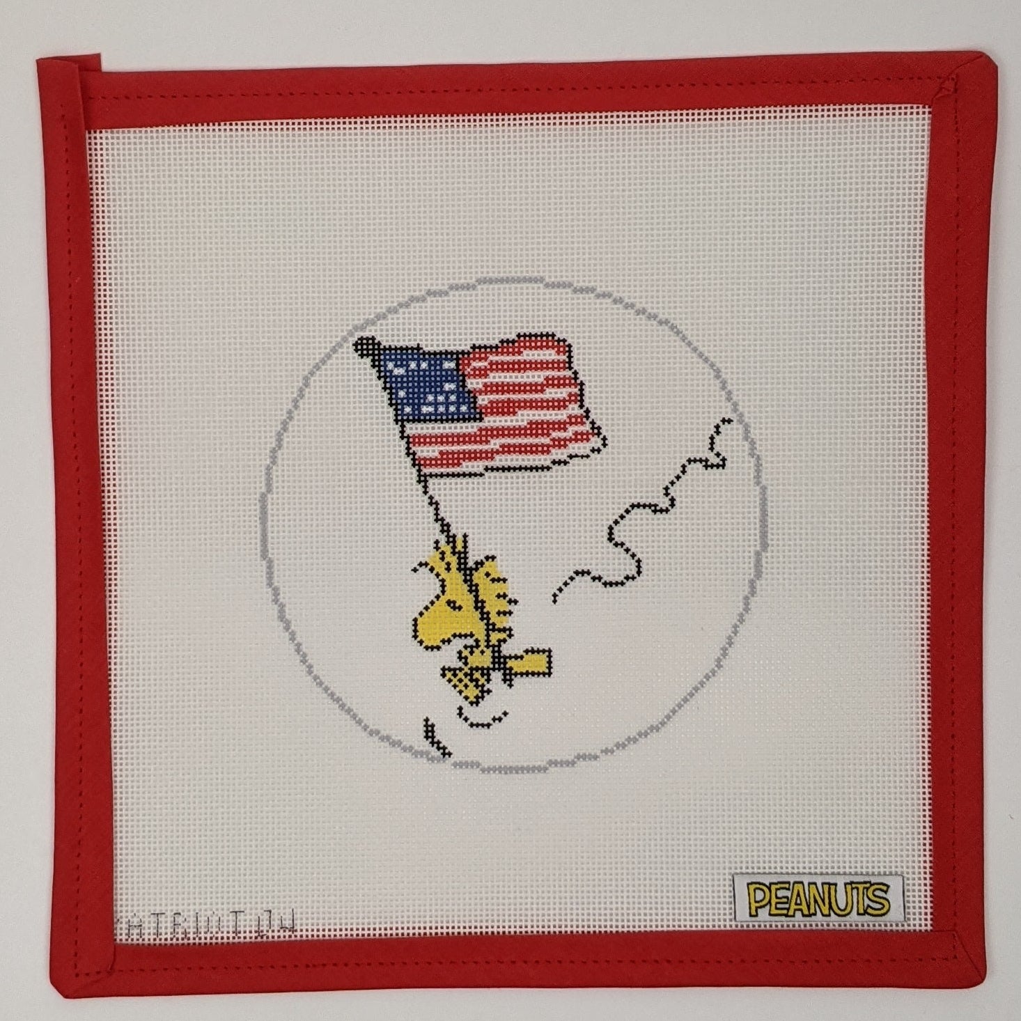 Peanuts: Woodstock Flying the Flag