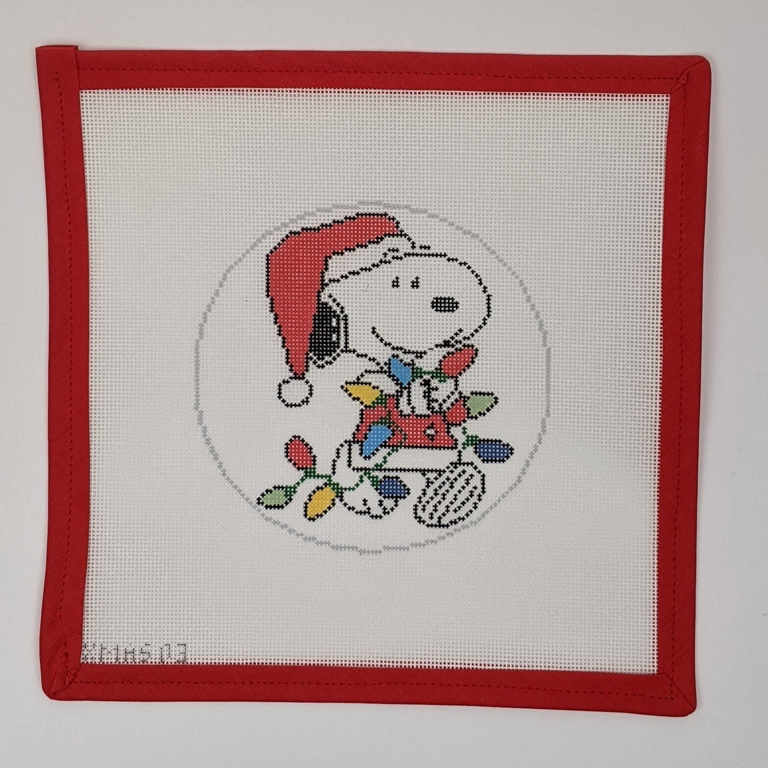 Peanuts: Snoopy in Santa Suit Tangled Lights