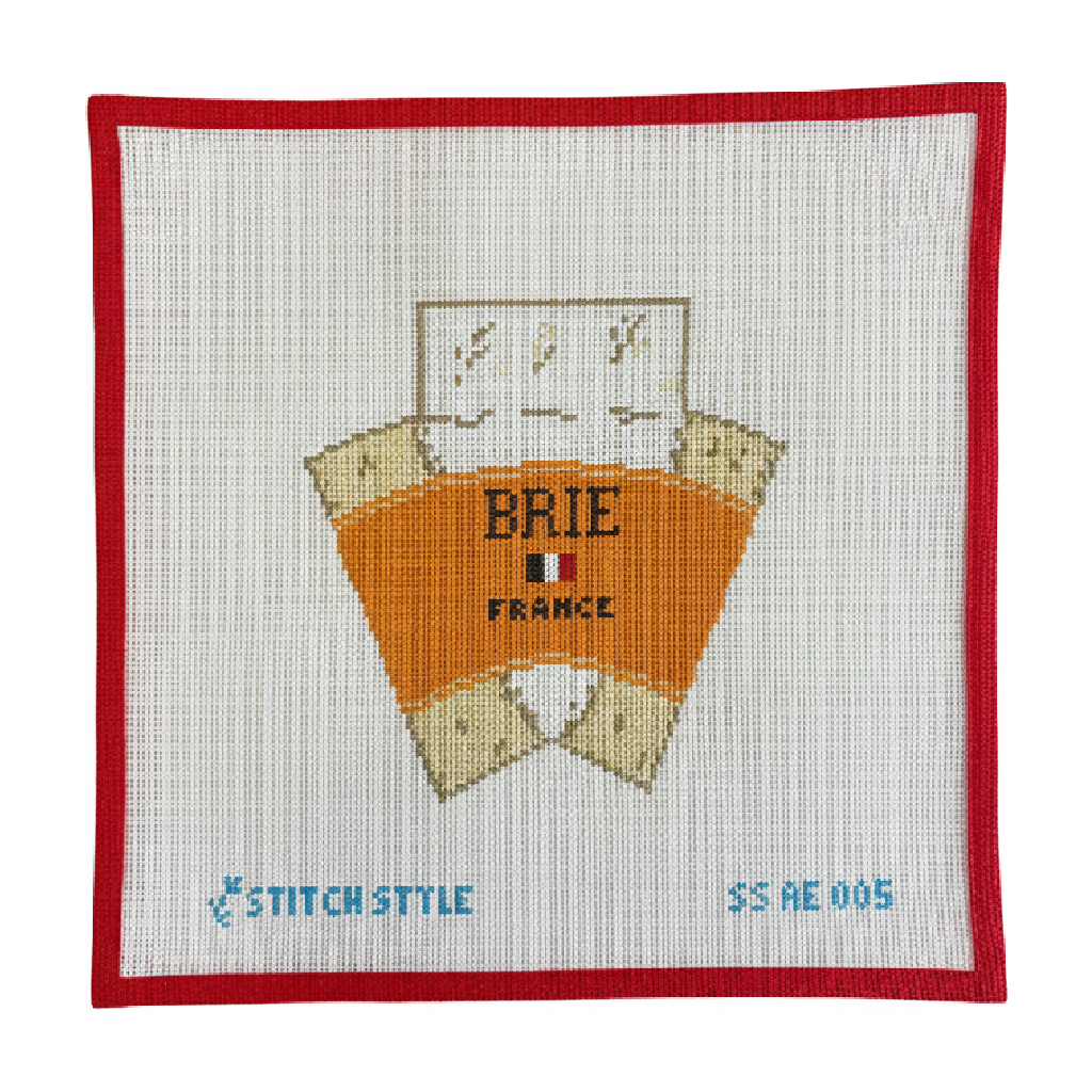 3D Wedge of Brie Cheese