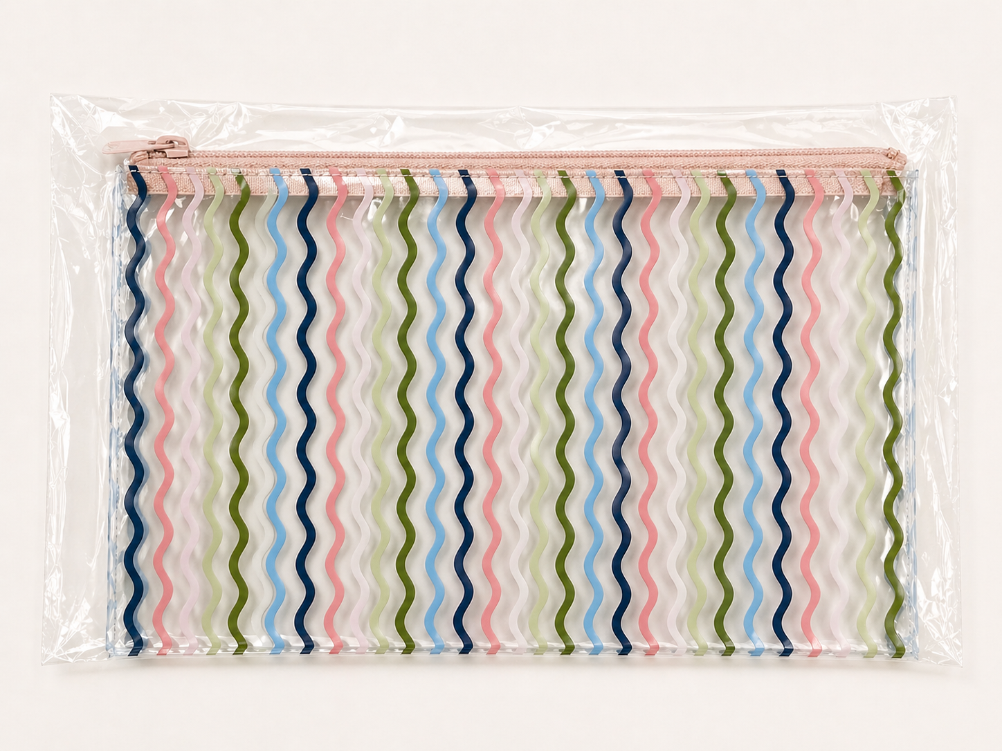 Rainbow Squiggle Project Bag