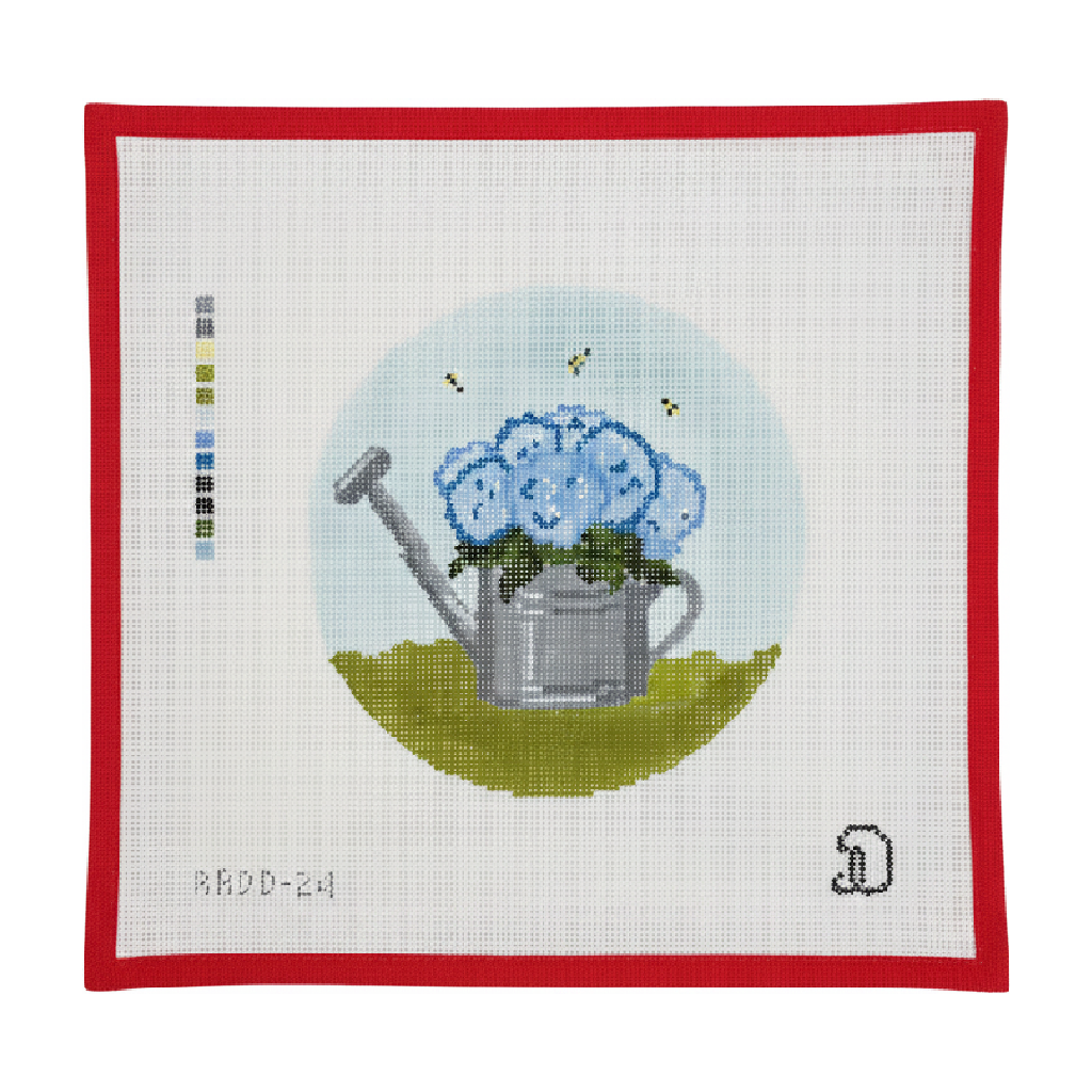 Hydrangea Watering Can