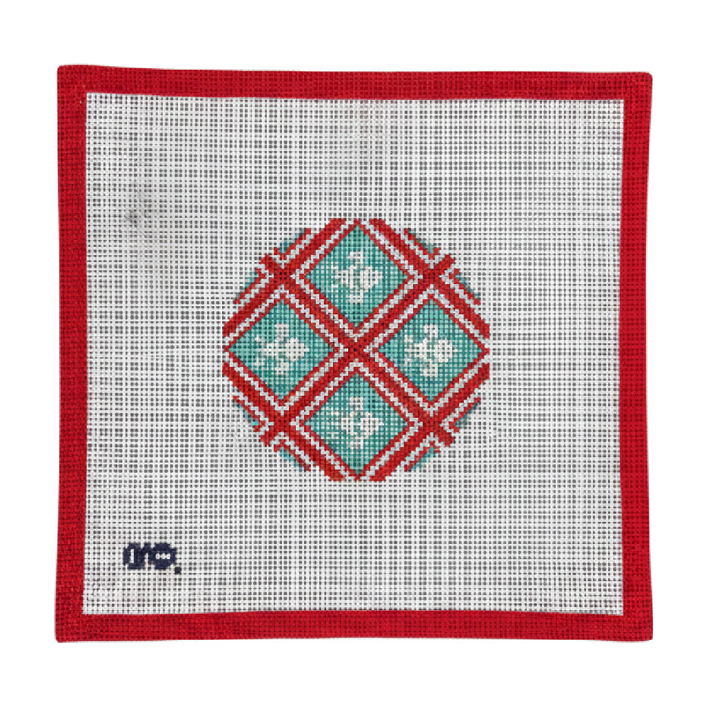 Fleur de Lis Round