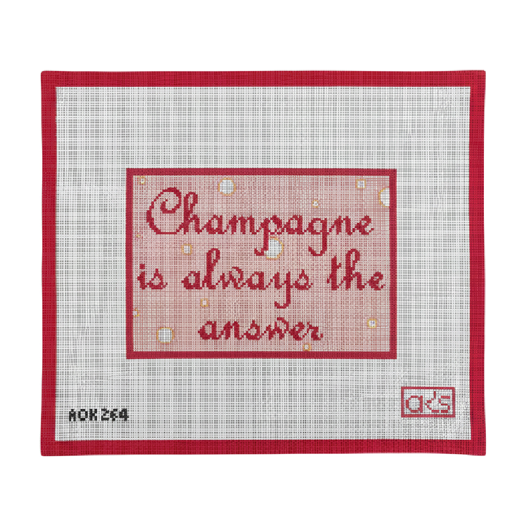 Champagne is Always the Answer (Pink)
