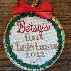 1st Christmas Ornament (includes personalization)