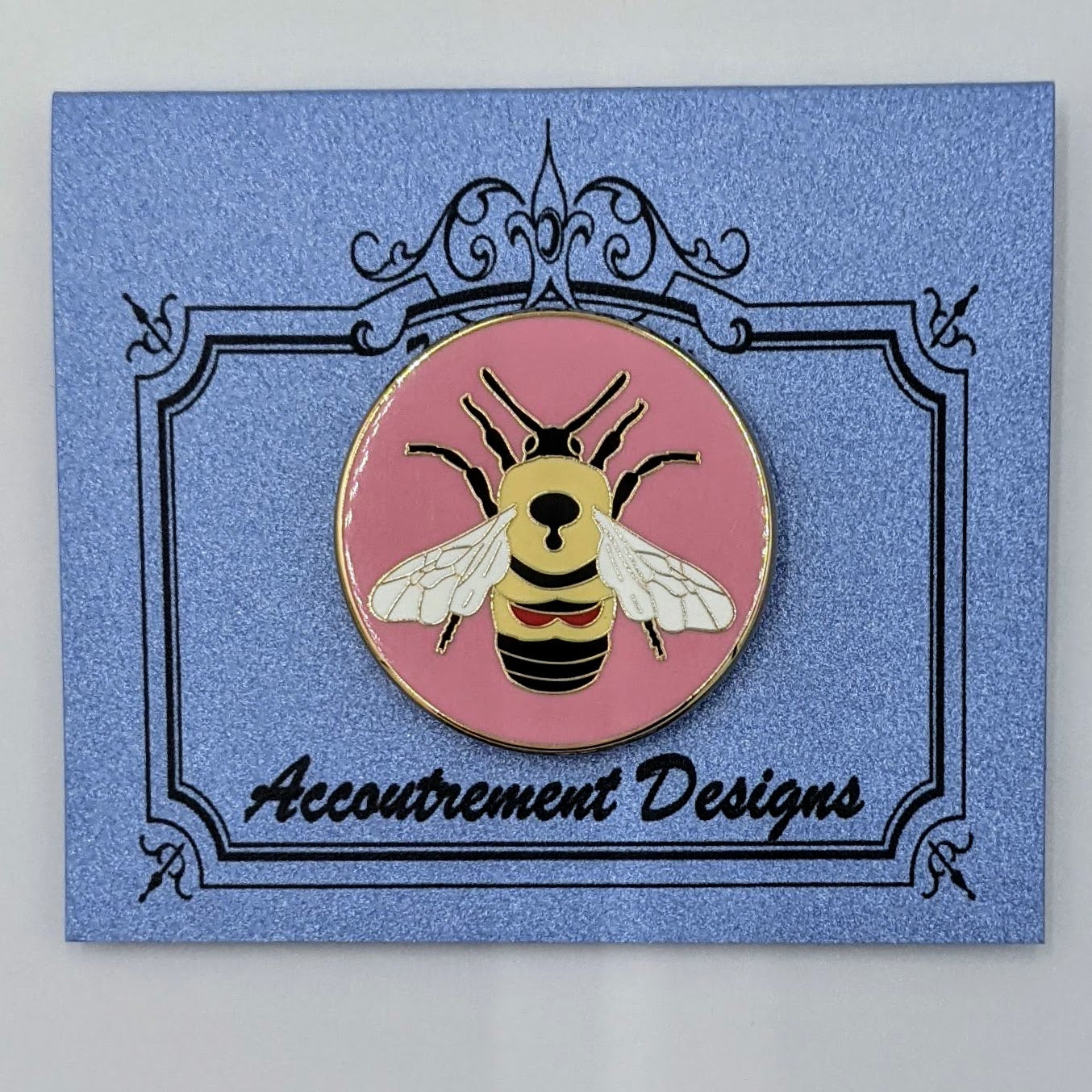 Rusty Patch Bee Needle Minder Magnet (Pink)