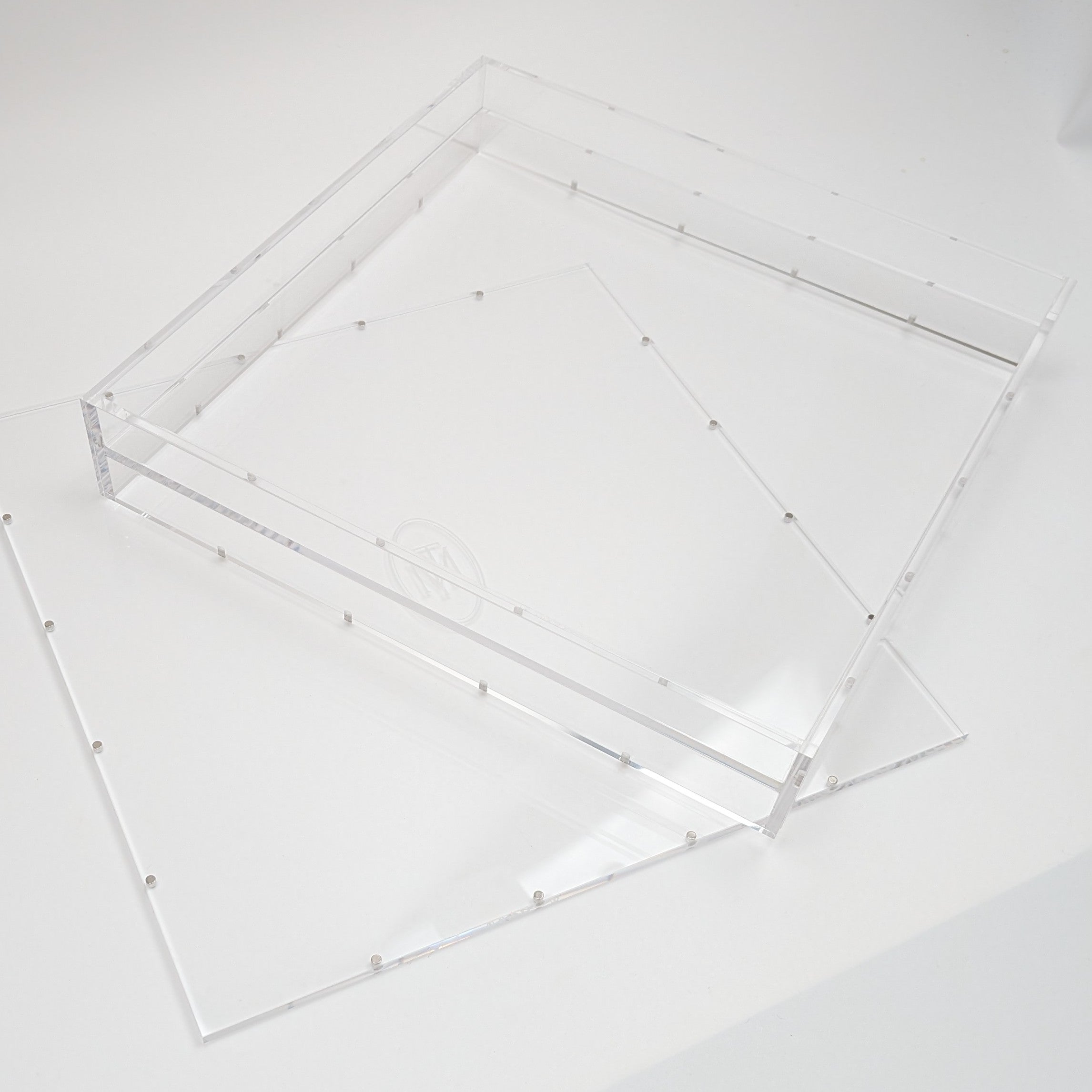 Acrylic Tray 10.25" square CLEAR