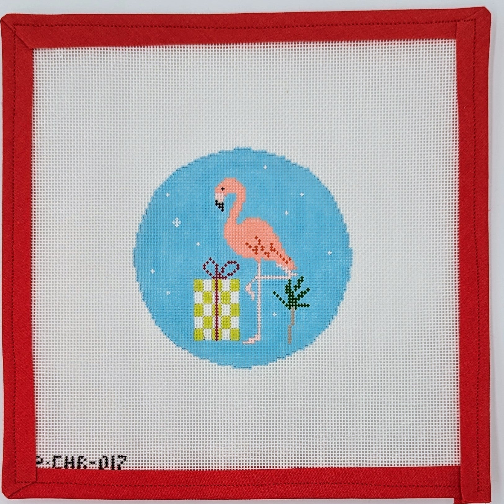 Flamingo w. Checked Present