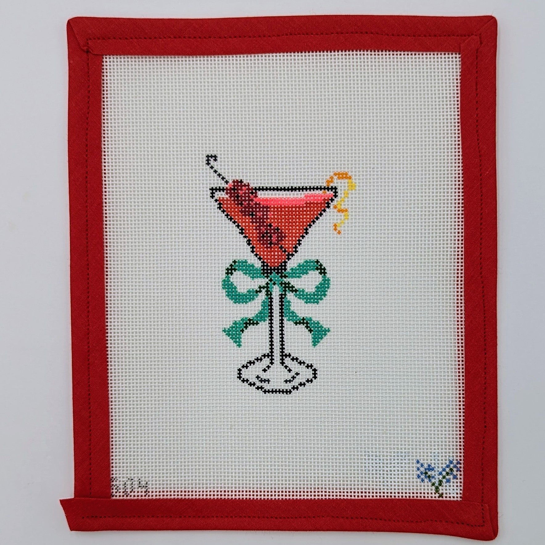 Raspberry Lemon Drop w. Green Bow