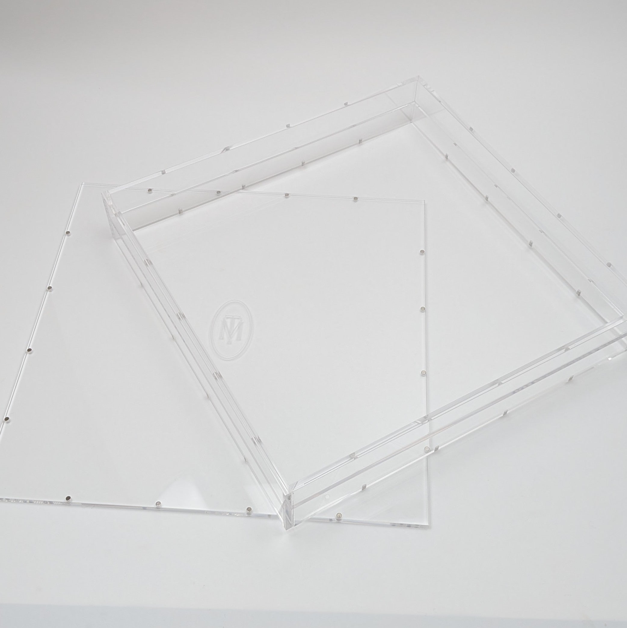 Acrylic Tray 8.25" square CLEAR
